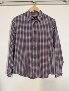 A.P.C. チェック柄 長袖シャツ Sサイズのサムネイル
