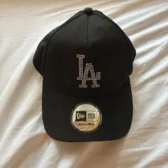 New Era LAロゴ ラインストーン メッシュキャップ