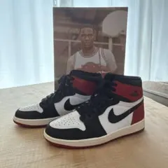 エアジョーダン1 レトロ ハイ OG DZ5485-106 NIKE つま黒