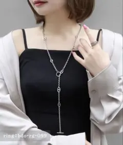 【新品】blackida ocean シルバーチェーンネックレス