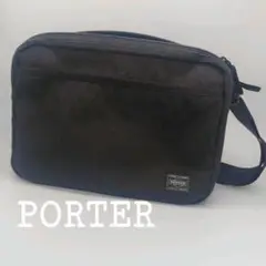 PORTER / HYBRID SHOULDER ポーター　ショルダーバッグ　黒