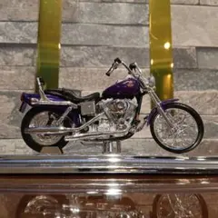 ハーレーダビットソン Harley-Davidson パープル 模型