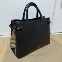 Burberry ハンドバッグ　ノバチェック　袋付きのサムネイル