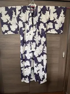 連休SALE】撫松庵 浴衣 牡丹 孔雀柄 - メルカリ