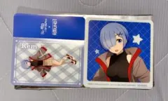 Re:ゼロから始める異世界生活 リゼロ ラウワン　ラウンドワン　コースター　レム