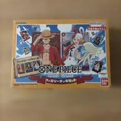 新品 シュリンク付き ONE PIECE CARD GAME ファミリーセット