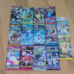 ポケモンカードゲーム 未開封パック 14種セット