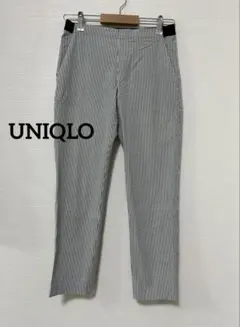 927 美品✨️UNIQLO スマートアンクルパンツ ストライプ
