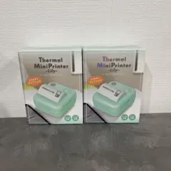 ThermalMiniPrinter Lily サーマル ミニ プリンター　2個
