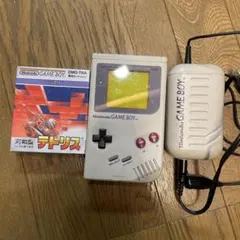 【動作確認済】Nintendo ゲームボーイ本体 充電式アダプタ＋テトリス！