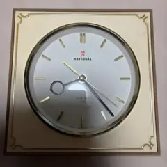NATIONAL 掛時計 quartz トランジスタレトロ
