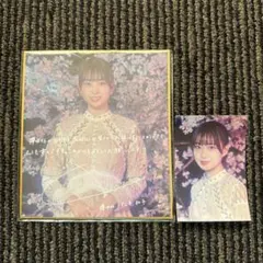松本和子 櫻坂46 サクコイ チャレンジくじ C賞 色紙 ステッカー - メルカリ
