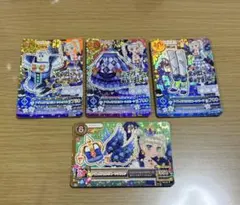 アイカツカード ナイトメアカプリコーンコーデ 藤堂ユリカ プレミアム 4枚