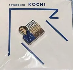 Toyoko Inn ピンバッジ 高知　坂本龍馬 東横INN 東横イン ご当地 GENKI バッジ 高知 坂本龍馬 匿名配送