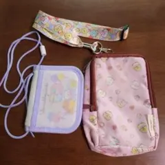 すみっコぐらし　財布　ネックストラップ
