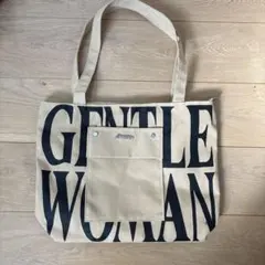 GENTLE WOMAN トートバッグ ベージュ