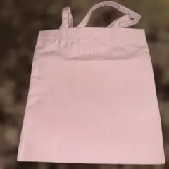 ランコム　ノベルティピンクトートバック