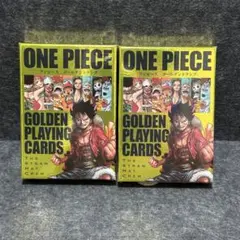 ONEPIECE ゴールデントランプ THE ジャンプショップ　2点 ONEPIECE ゴールデントランプ THE ジャンプショップ 2点 - メルカリ