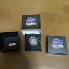 新品⭐︎未使用　GOGO CHANGE デザインウォッチ ブラック 箱付き