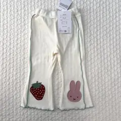 未使用　バースデイ ミッフィー いちご柄　ズボン　90センチ