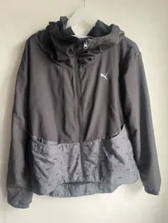 Puma フード付きウインドブレーカー 黒