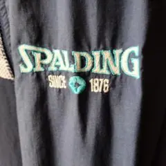 SPALDING ナイロンジャケット ネイビー LLサイズのサムネイル