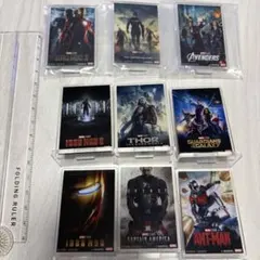 マーベル カプセルトイ アクリルスタンド 9個セット