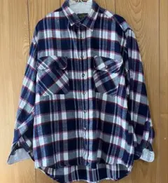 M〜L メンズ　チェックシャツ