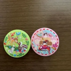 ディズニー刺繍缶バッジ　バンビ　シュガーラッシュ