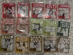 ワンピースベースショップくじ　アクリルブロックチャーム　まとめ売り 15点