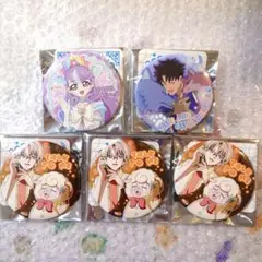 プリキュアプリティストア　トゥインクル缶バッジ　兎山悟　メエメエ　昴　ニコ