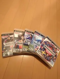 PS3 ワールドサッカー ウイニングイレブン 5本セット コナミ