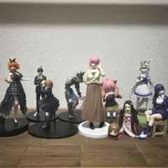 アニメキャラクター フィギュアセット