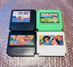 【FCソフト4本セット・任天堂・ファミコン】ikd