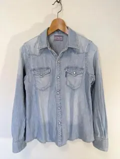 BLUE BLUE ブルーブルー デニムシャツ 1(S)