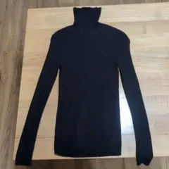 UNIQLO ブラック メリノウール　タートルネック セーター Mサイズ