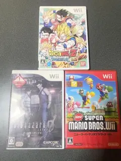 Wiiソフトまとめ売り　3本セット