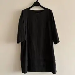 値下げ♪ コムサデモード チュニック　ワンピース　Ａライン チャコール　９号
