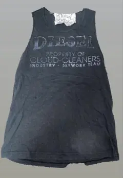 Diesel タンクトップキャミソールy2kギャルフェアリーグランジパンク