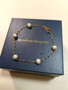 Vendome Aoyama k18　パールブレスレット 約16cmのサムネイル