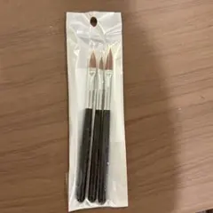 ネイルアート アクリル用筆 3本セットのサムネイル