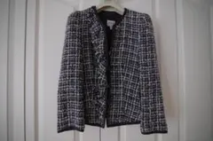 美品】ARMANI COLLEZIONI カーディガンジャケットネイビー 42 - メルカリ