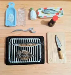 ごはんま〜だ⁉︎ 6.焼き魚セット ぷち リーメント