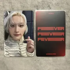 ATEEZ ミンギ MINIRECORD FEVER トレカ - メルカリ