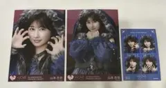 =LOVE 山本杏奈 生写真 闇落ちうさぎ衣装 セミコンプ、4cutフォト