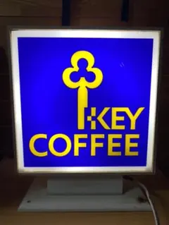 KEY COFFEE 電飾看板 Yahoo!オークション - レア 中古 キーコーヒー KEY COFFEE 電飾