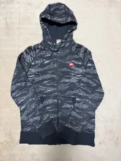 00s Nike 迷彩柄 フルジップパーカー y2k swag 赤タグ