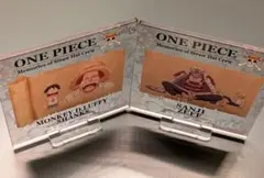 ONE PIECE アクリルスタンド（ルフィ&シャンクス・サンジ&ゼフ）