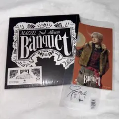 MAZZEL Banquet 通常盤　ICカードステッカー NAOYA