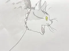 きょうのにゃんこ　ねこのイラスト